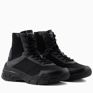 Emporio Armani Nylon High top sneakers